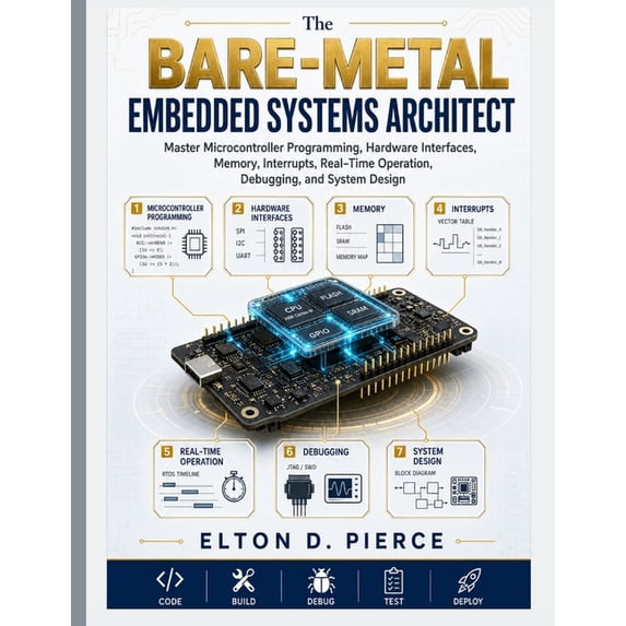 The Modern Engineer's Library The Bare-Metal Embedded Systems Architect: Master Microcontroller Programming, Hardware Interfaces, Memory, Interrupts, , (Paperback)