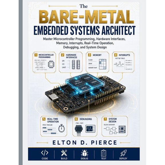 The Modern Engineer's Library The Bare-Metal Embedded Systems Architect: Master Microcontroller Programming, Hardware Interfaces, Memory, Interrupts, , (Paperback)