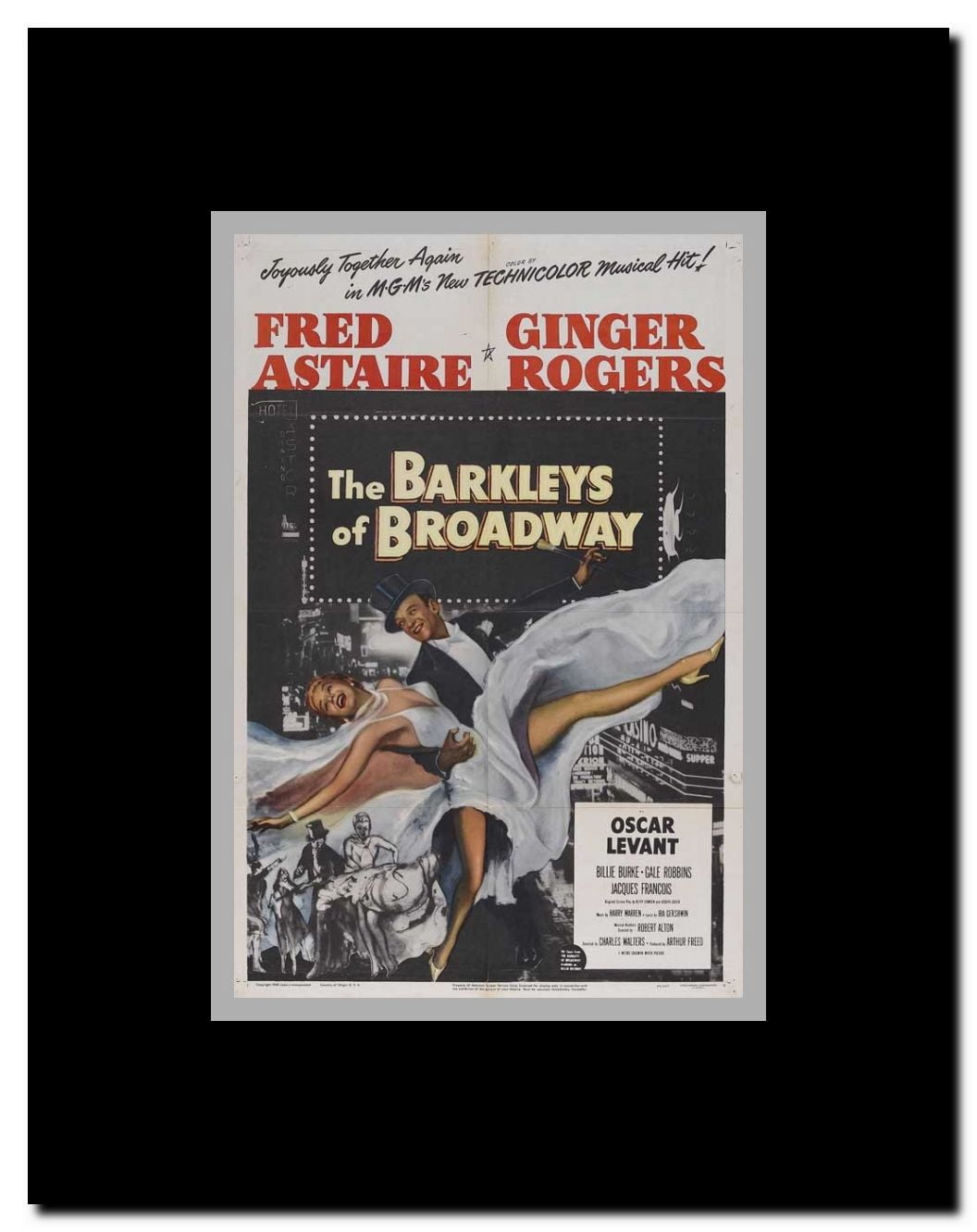 The Barkleys of Broadway Framed Movie Poster