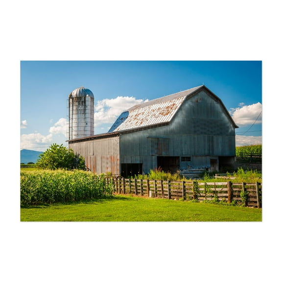 The Barn No. 2 - Virginia Photography Unframed Wall Art Print 5 x 7 inches