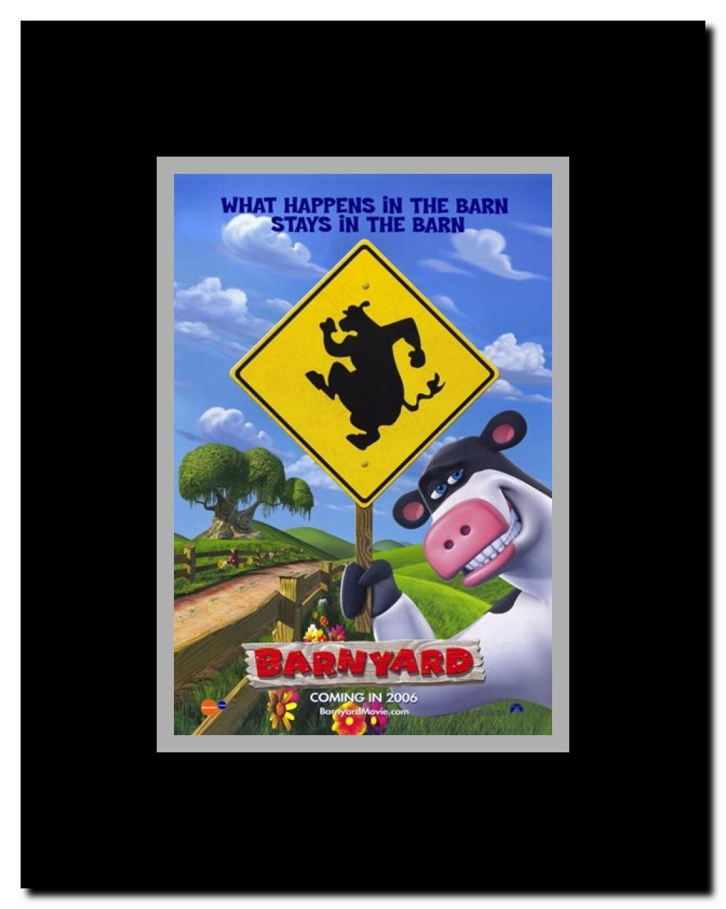 The Barnyard Framed Movie Poster