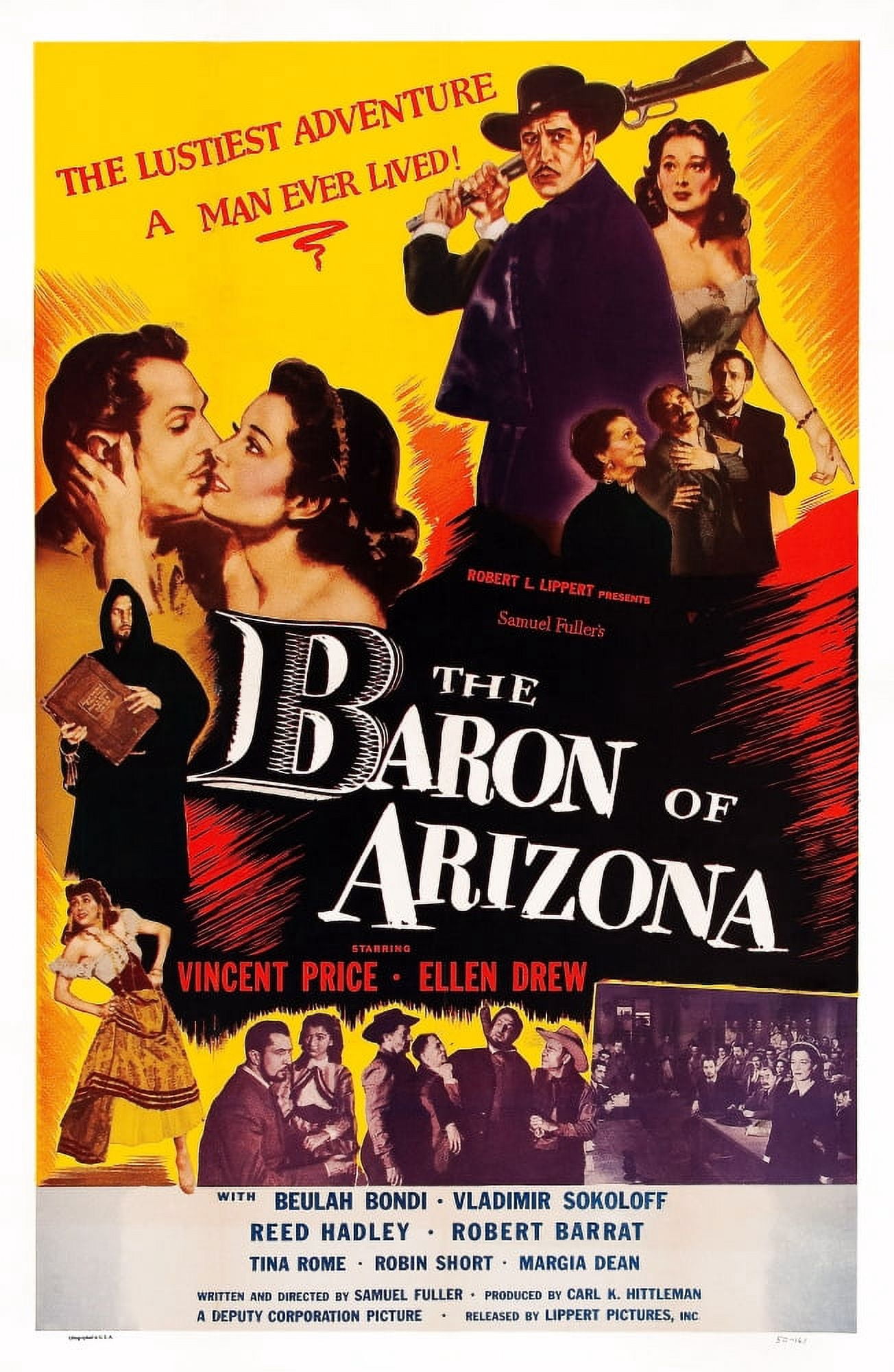 The Baron Of Arizona U Canvas Art - (11 x 17)