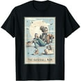 thumbnail image 1 of The Baseball Mom Skeleton Tarot, Baseball Mama Mother Gift-Shirt Unisex S-5XL Hot Trending Shirt, Vintage Birthday Gift, 1 of 2
