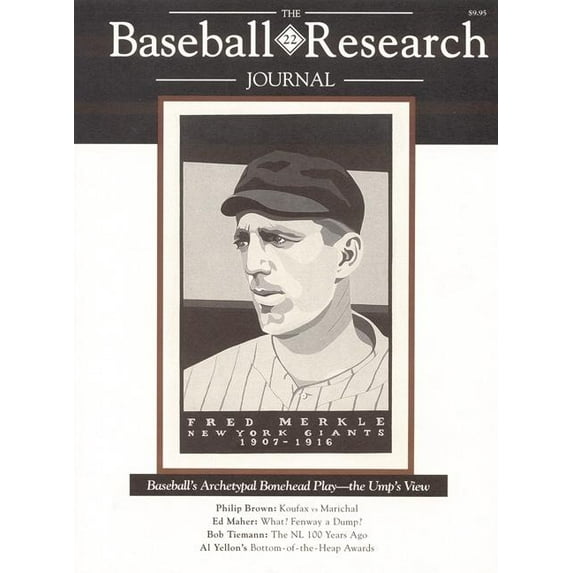 Baseball Research Journal The Baseball Research Journal (Brj), Volume 22, Book 22, (Paperback)
