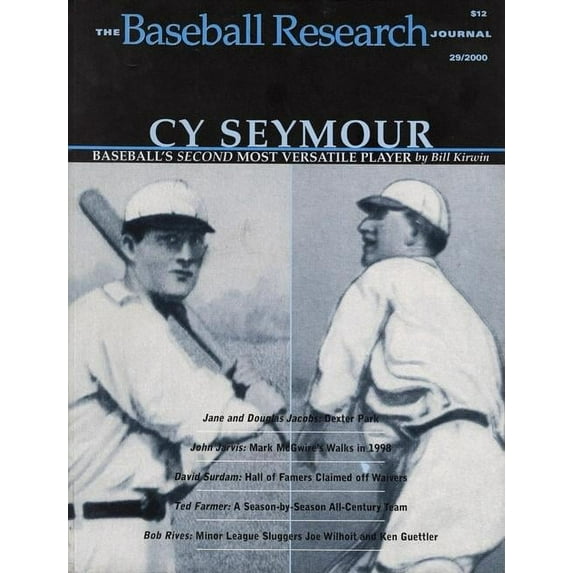 Baseball Research Journal The Baseball Research Journal (Brj), Volume 29, Book 29, (Paperback)