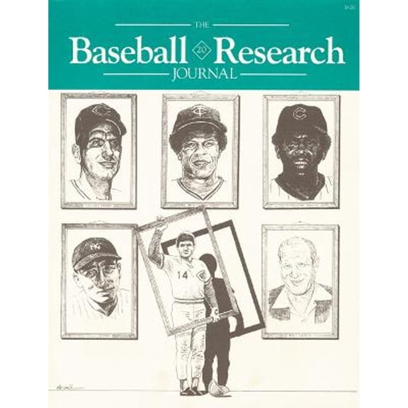 Pre-Owned The Baseball Research Journal (Brj), Volume 20 (Paperback) 0910137455 9780910137454