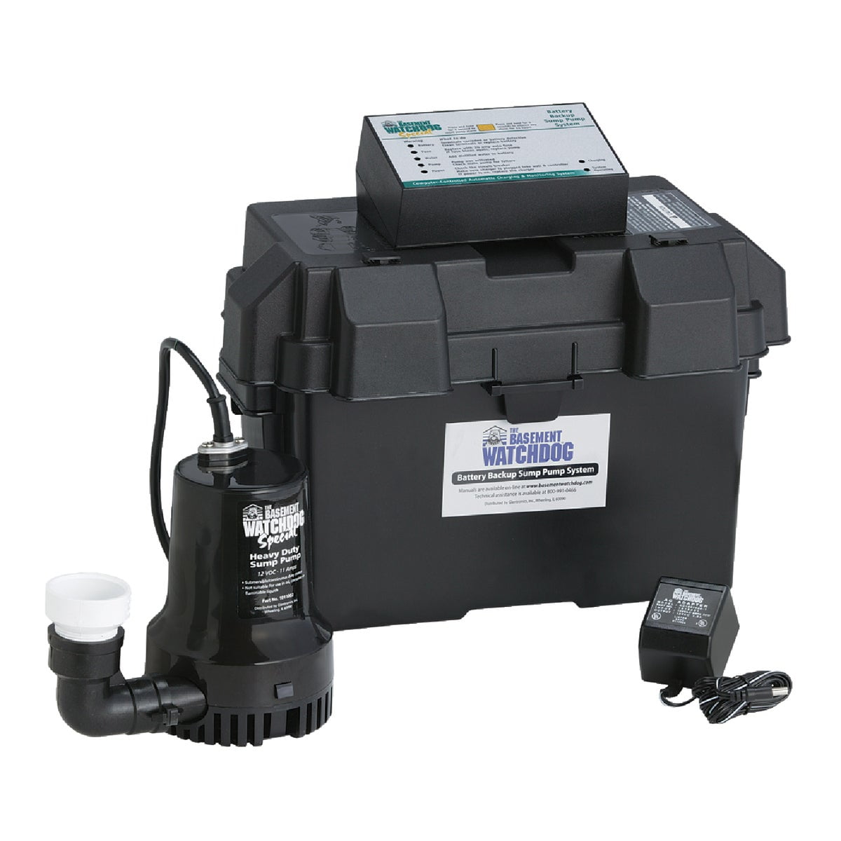 The Basement Watchdog Special Backup Sump Pump BWSP