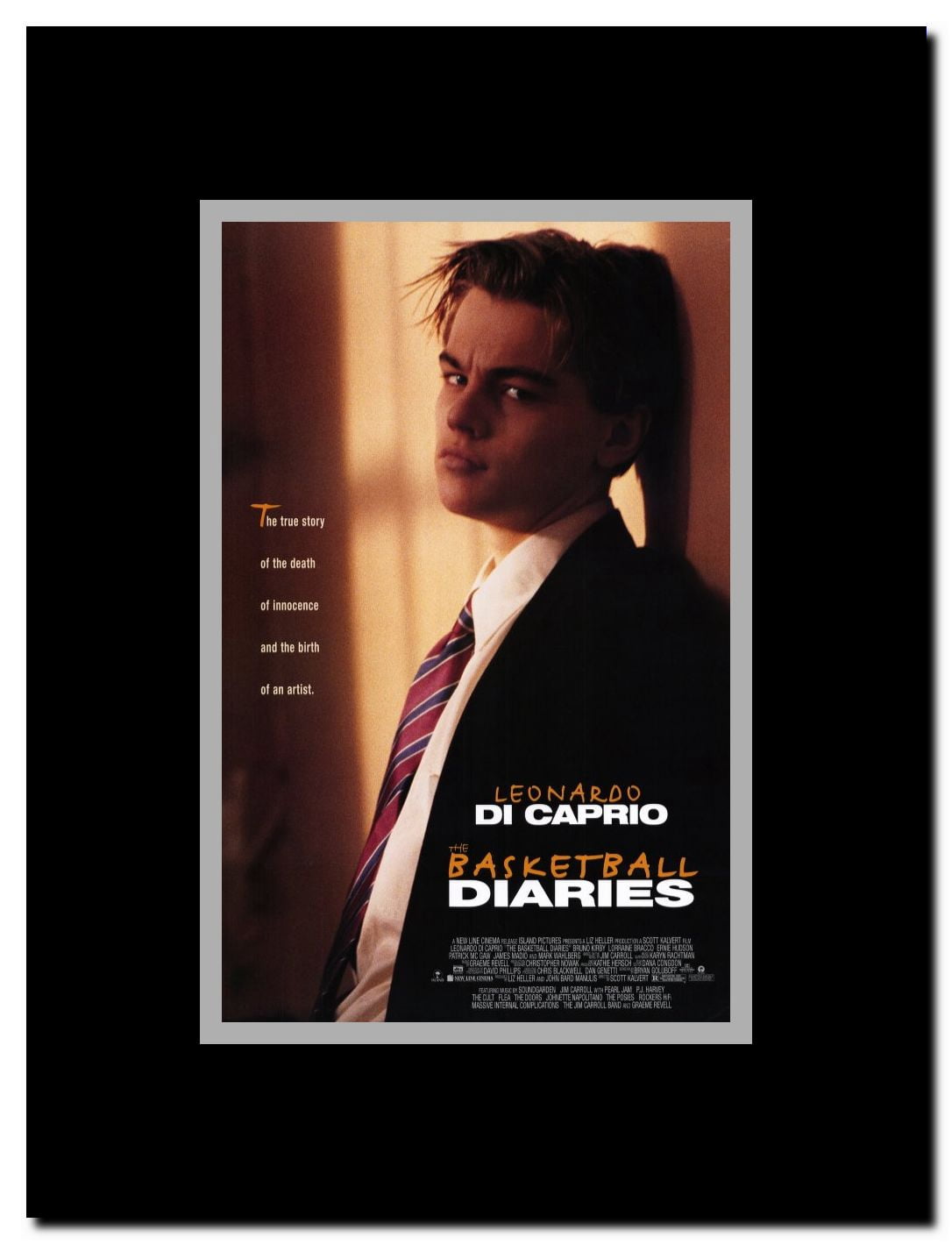 The Basketball Diaries Framed Movie Poster