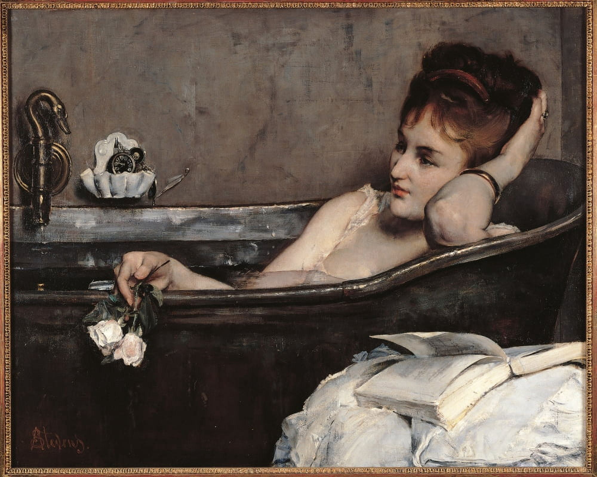 The Bath Canvas Art - (24 x 18)