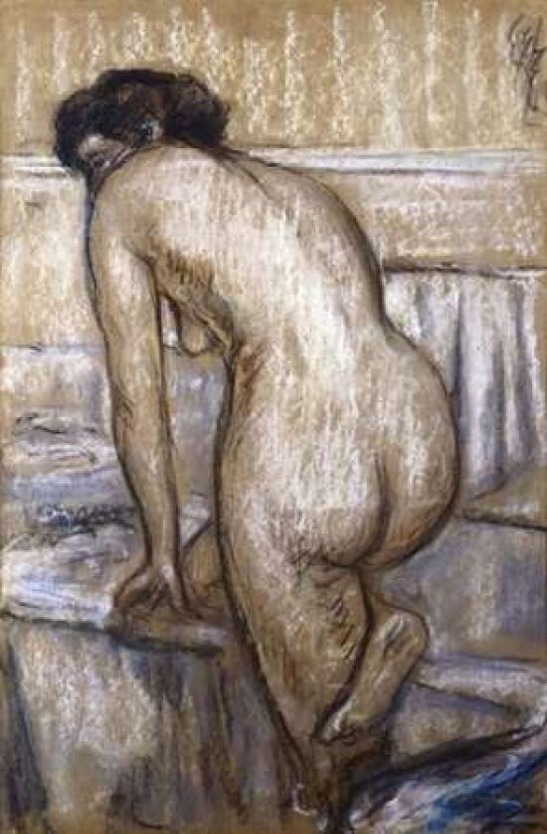 The Bath Canvas Art - Edgar Degas (24 x 36)