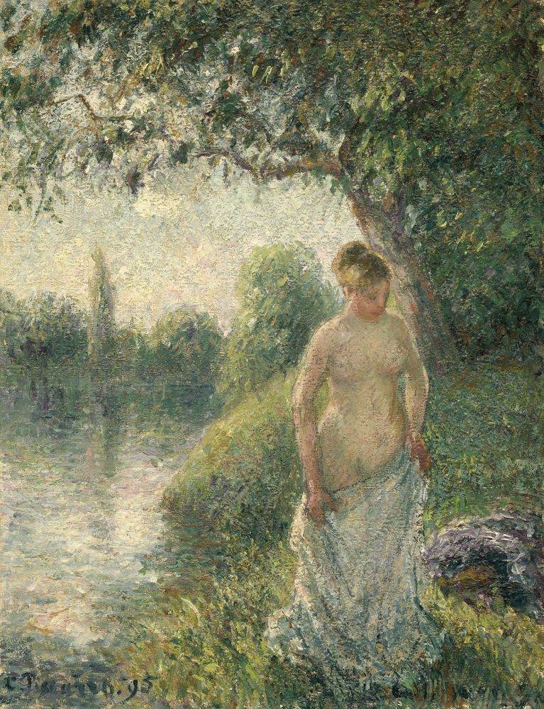 The Bather Canvas Art - (18 x 24)