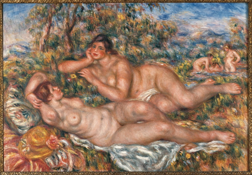 The Bathers Canvas Art - (24 x 18)