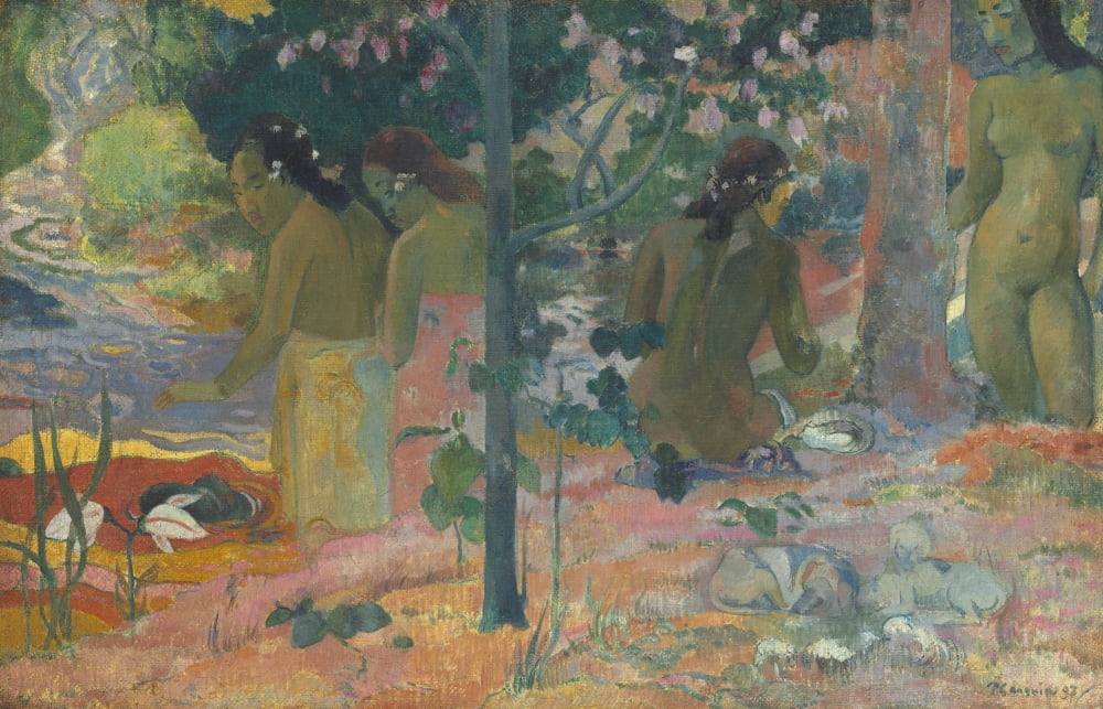 The Bathers Canvas Art -  (36 x 24)