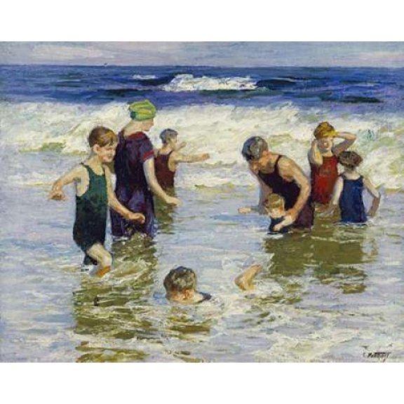 The Bathers Poster Print by Edward Henry Potthast (11 x 14)