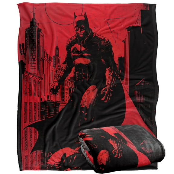 The Batman (2022) Blanket, Jim Lee Art Silky Touch Super Soft Throw Blanket 50' x 60'