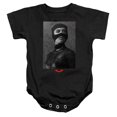 thumbnail image 1 of The Batman (2022) Catwoman Worn Portrait Unisex Infant Snap Suit for Baby (6 Months) Black, 1 of 4