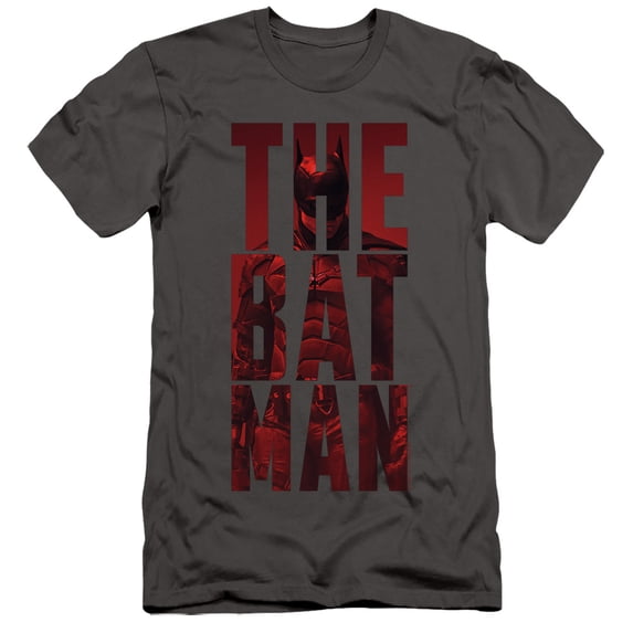 The Batman (2022) Crimson Crusader Slim Fit Unisex Adult T Shirt