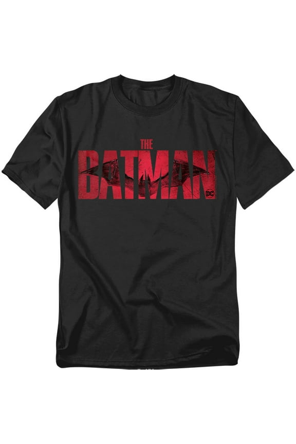 The Batman T-Shirt Crimson Drawn Bat Logo Unisex Graphic Tee For Men & Women