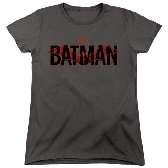 The Batman (2022) Logo With Red Bat Women's T Shirt