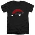 thumbnail image 1 of The Batman (2022) Red Moon And Batmobile Unisex Adult V-Neck T Shirt, 1 of 2