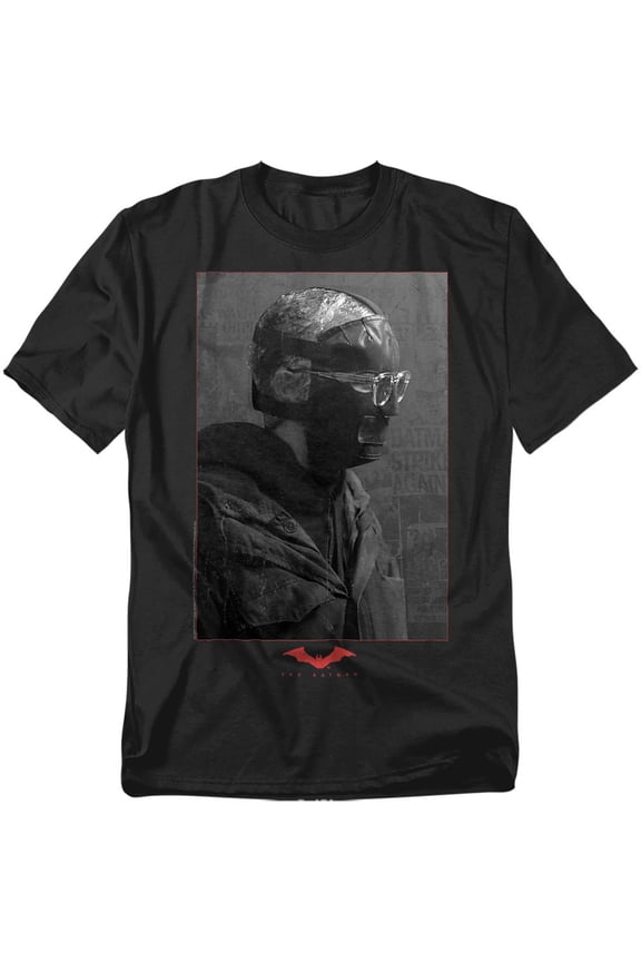 The Batman (2022) T-Shirt Riddler Worn Portrait Unisex Graphic Tee For Men & Women