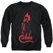 The Batman 2022 Selina Kyle Cat Silhouette Unisex Adult Crewneck Sweatshirt