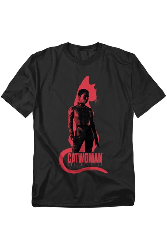 The Batman T-Shirt Selina Kyle Cat Silhouette Unisex Graphic Tee For Men & Women