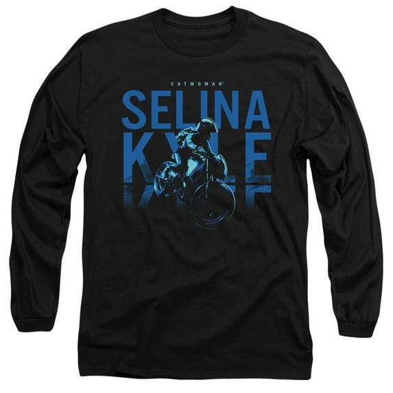 The Batman (2022) Selina Kyle Motorcycle Unisex Adult Long-Sleeve T Shirt