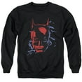 thumbnail image 1 of The Batman (2022) Shadowed Headshot Unisex Adult Crewneck Sweatshirt, 1 of 2