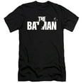 thumbnail image 1 of The Batman (2022) Silhouette Title Unisex Adult Canvas Brand T Shirt, 1 of 5
