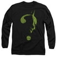 thumbnail image 1 of The Batman (2022) Unisex Adult Long-Sleeve T Shirt, Question Mark, 2X-Large, 1 of 2