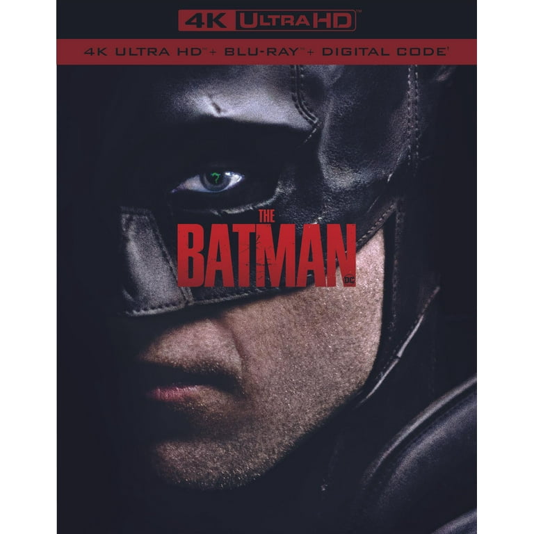Warner Bros. The Batman 4K Ultra HD, Blu-ray Movie with Warner Bros. The Batman 4K Ultra HD, Blu-ray Movie with