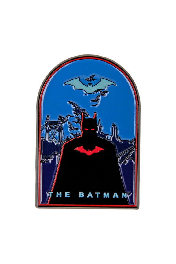 The Batman Above the City Pin Badge