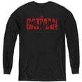 thumbnail image 1 of The Batman And Catwoman Kids Long Sleeve T Shirt (Medium) for Youth Boys and Girls, Black, 1 of 4