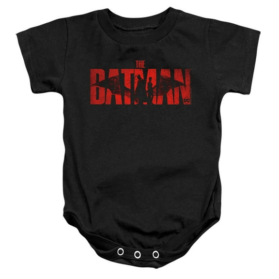 The Batman And Catwoman Unisex Infant Snap Suit for Baby (18 Months) Black