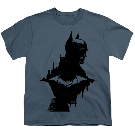 The Batman And The Riddler Kids T Shirt (X-Large) for Youth Toddler Boys and Girls, Slate