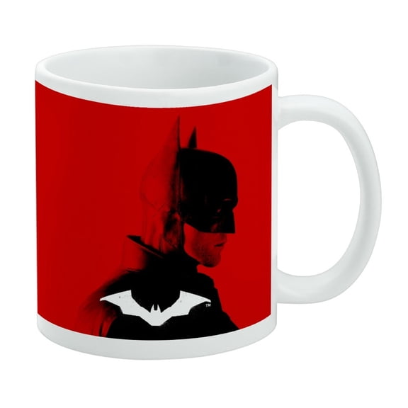 The Batman Batarang Ceramic Coffee Mug, Novelty Gift Mugs for Coffee, Tea and Hot Drinks, 11oz, White