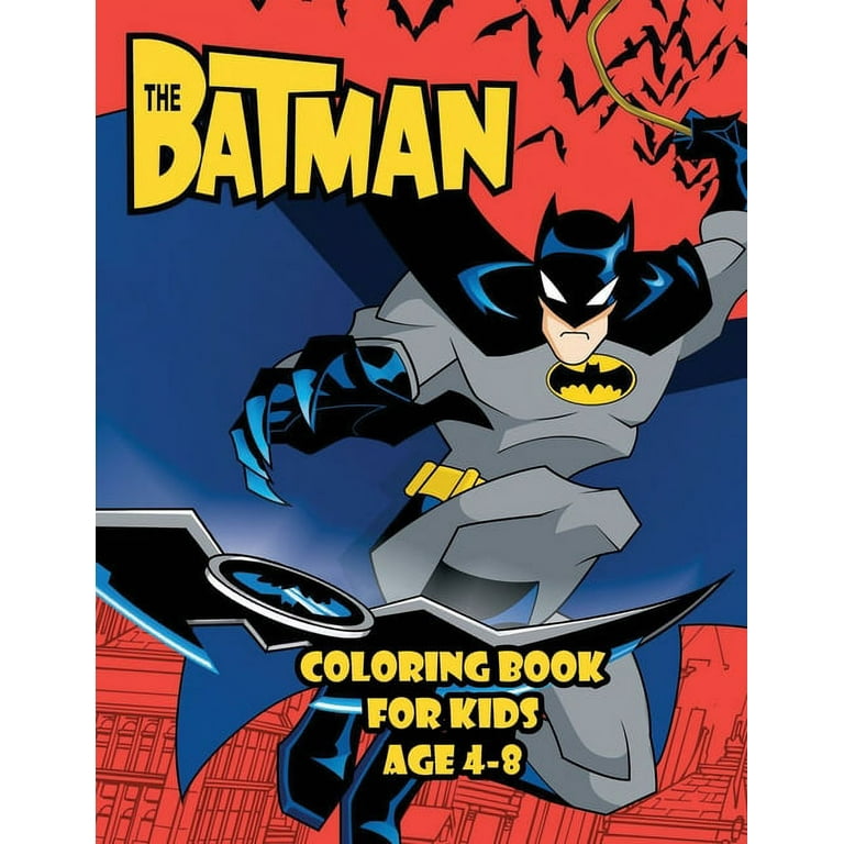 Batman Coloring Book Digital Painting 2016