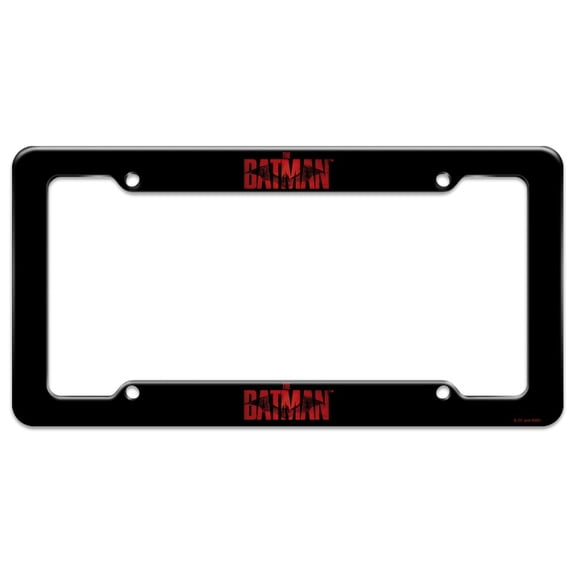 The Batman Logo License Plate Frame