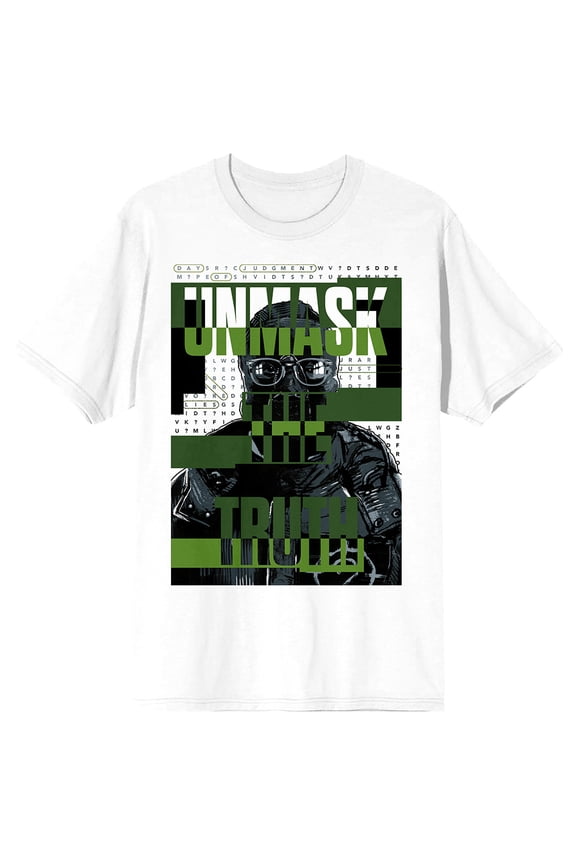 The Batman Movie Riddler Men's White T-shirt-S