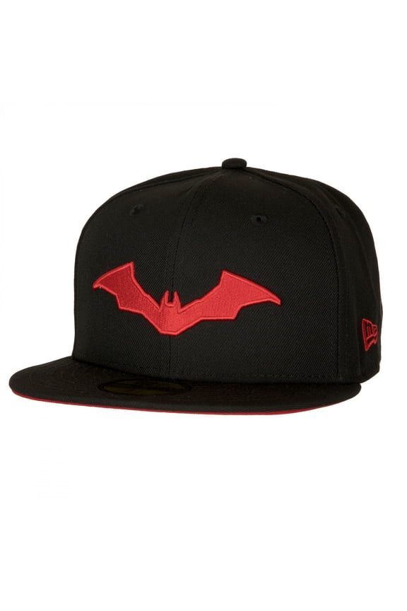The Batman Robert Pattinson Logo New Era 59Fifty Fitted Hat-7 3/8 Fitted