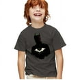 thumbnail image 1 of The Batman Silhouette With Riddler Logo Kids T Shirt (Large) for Youth Toddler Boys and Girls, Charcoal, 1 of 5