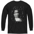 thumbnail image 1 of The Batman The Riddler? Kids Long Sleeve T Shirt (Small) for Youth Boys and Girls, Black, 1 of 4