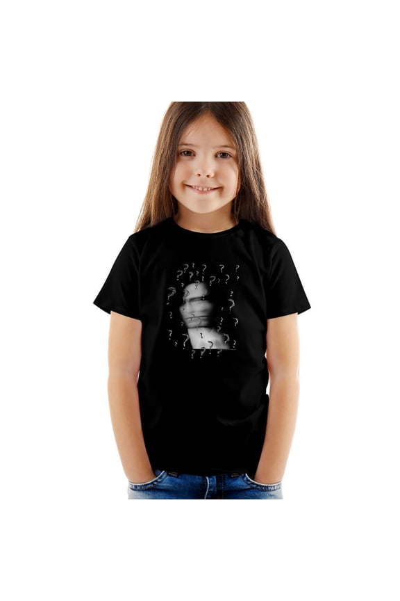 The Batman The Riddler? Kids T Shirt (4) for Youth Toddler Boys and Girls, Black