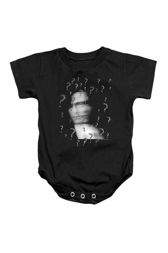 The Batman The Riddler? Unisex Infant Snap Suit for Baby (18 Months) Black