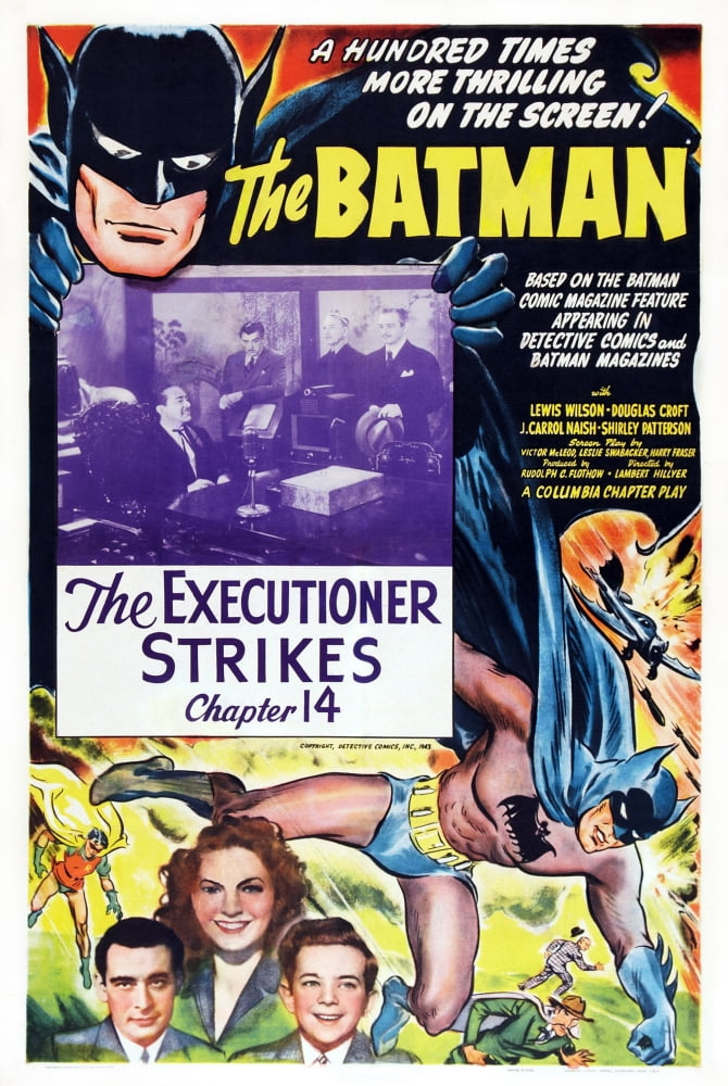The Batman U Canvas Art - (11 x 17)