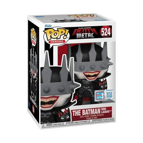 The Batman Who Laughs Funko Pop! Heroes Dark Nights: Death Metal - NYCC 2024 Exclusive Figure #524