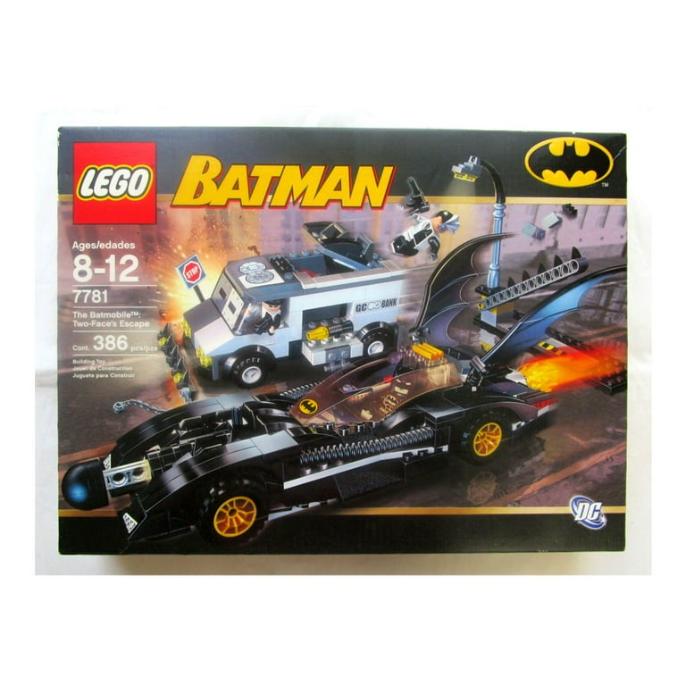  LEGO Batman 7781 The Batmobile - Two-Face's Escape : Toys &  Games