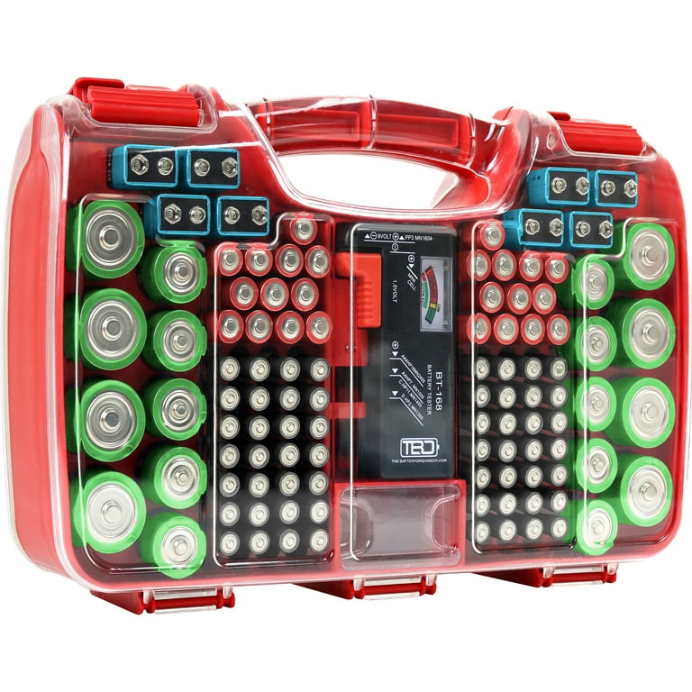 Battery sale storage organizer