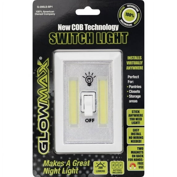 The Battery Spot 145161345 G-200LS-BP1 200 Lumen Switch Light